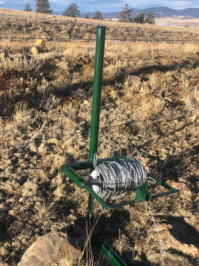 Heavy-Duty Wire Unroller for T-Post Fencing | Fence Easier