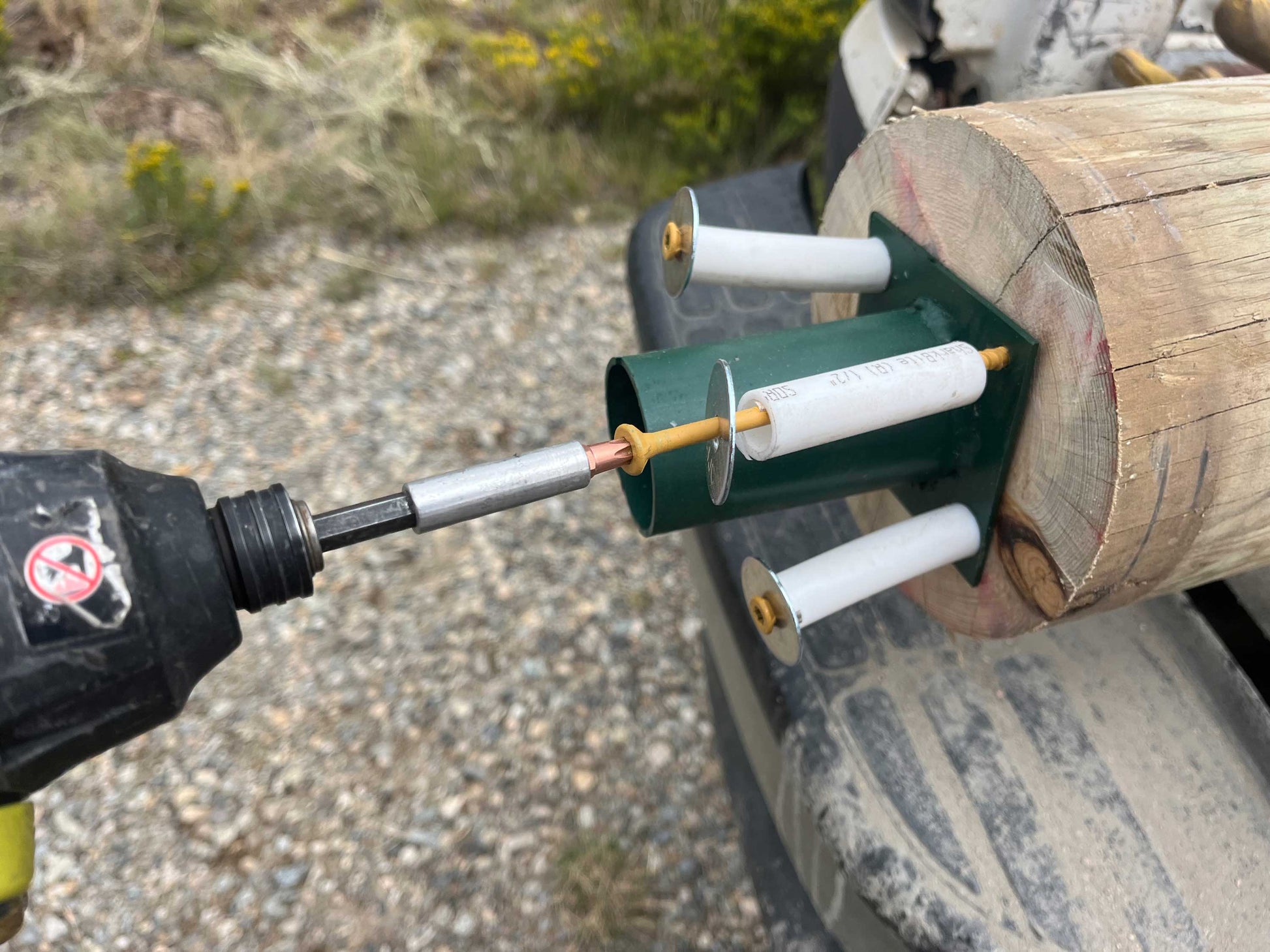 Base Sleeve for Wood Fence Posts
