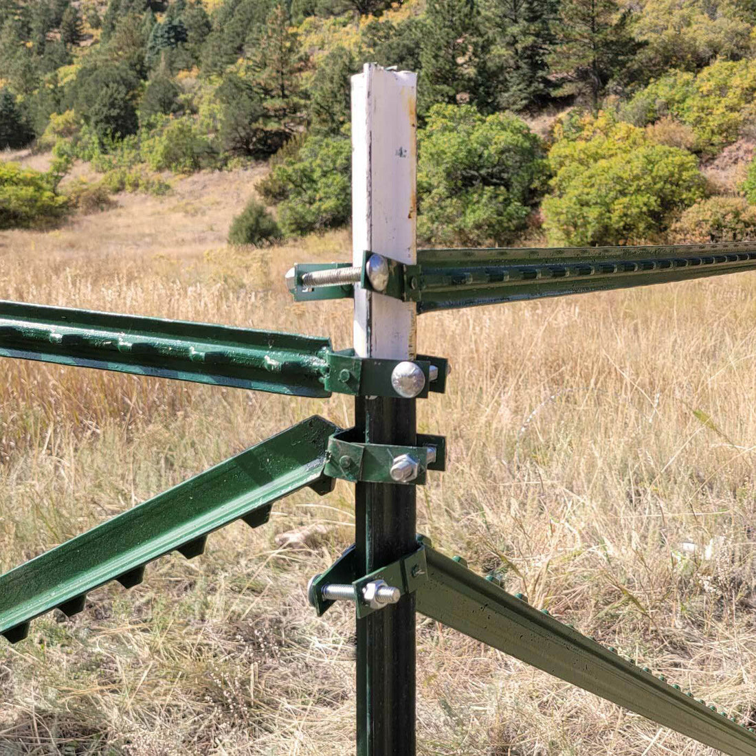 Fence Easier All Terrain Adjustable Corner Kit Build A Fence On A Slope
