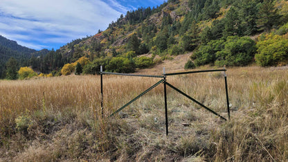 Level Ground T-Post Fence Complete Corner Bracing