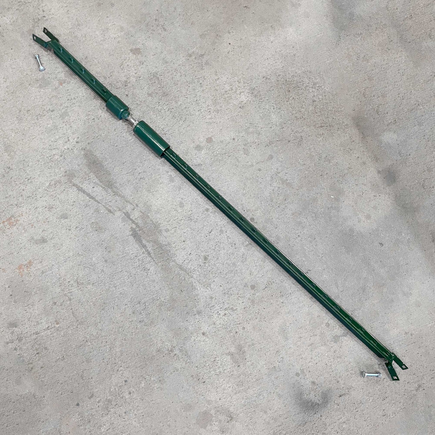 Fully Adjustable Gate Post Side Brace – T-Post or Wood Post Support