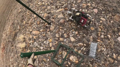 Heavy-Duty Wire Unroller for T-Post Fencing | Fence Easier
